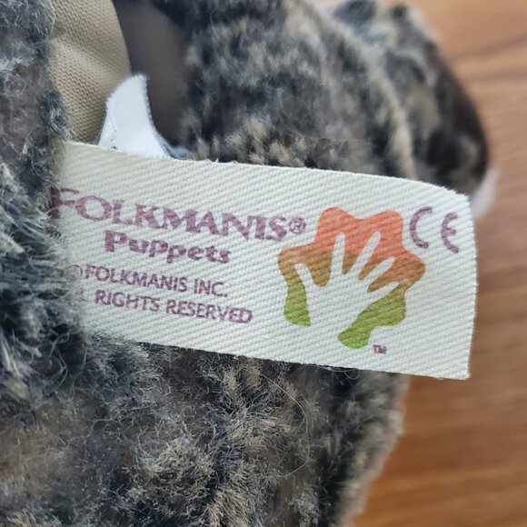 Plush 10" Folkmanis Baby Dutch Rabbit Hand Puppet - Picture 7 of 7